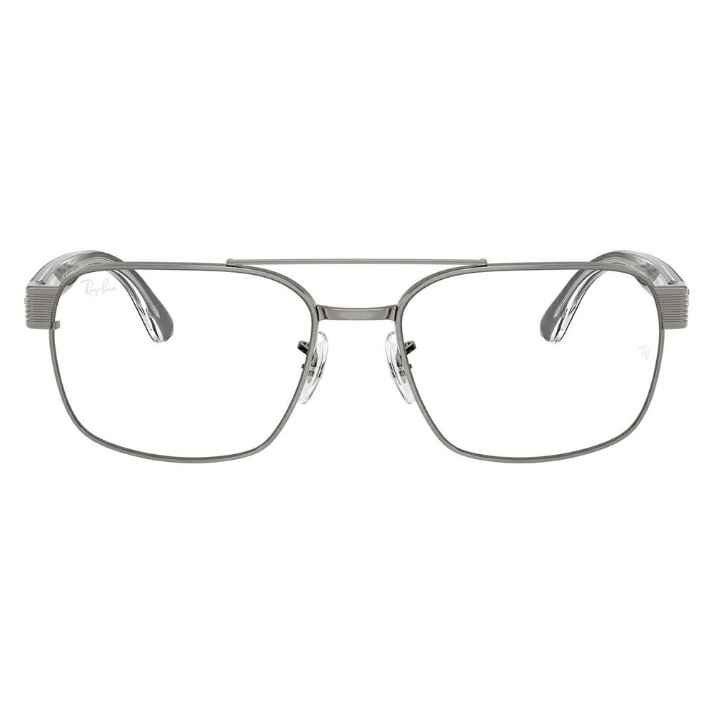 【正規品販売店】度なし1.55レンズ交換+0円 レイバン メガネ フレーム RX3751V 2502 56 58 Ray-Ban レイバン純正レンズ対応 スクエア メタル ツーブリッジ ユニセックス