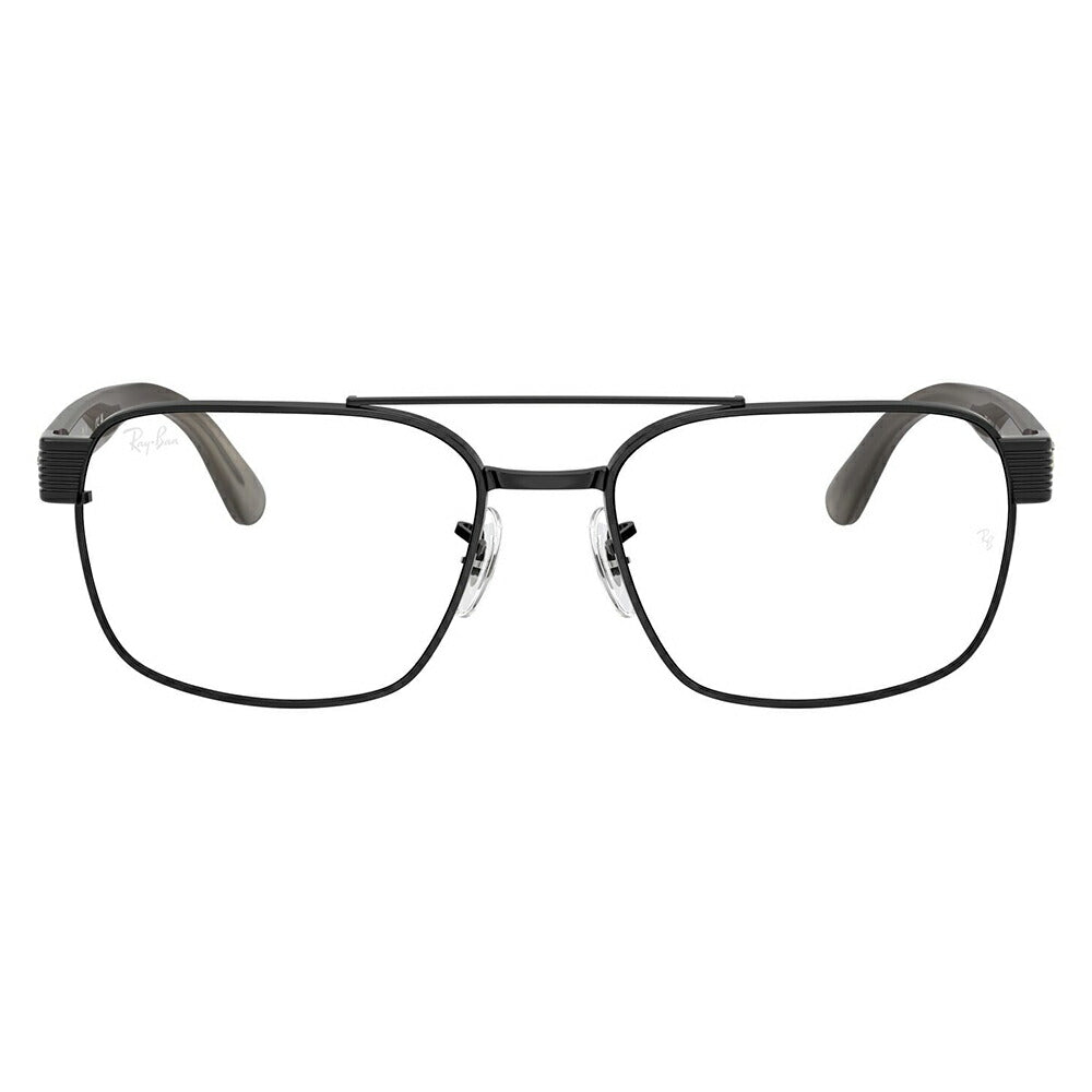 【正規品販売店】度なし1.55レンズ交換+0円 レイバン メガネ フレーム RX3751V 2509 56 58 Ray-Ban レイバン純正レンズ対応 スクエア メタル ツーブリッジ ユニセックス