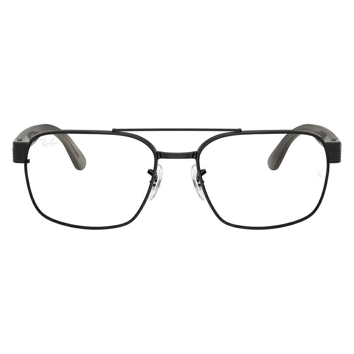 【正規品販売店】度なし1.55レンズ交換+0円 レイバン メガネ フレーム RX3751V 2509 56 58 Ray-Ban レイバン純正レンズ対応 スクエア メタル ツーブリッジ ユニセックス