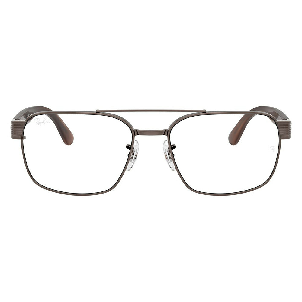 【正規品販売店】度なし1.55レンズ交換+0円 レイバン メガネ フレーム RX3751V 3182 56 58 Ray-Ban レイバン純正レンズ対応 スクエア メタル ツーブリッジ ユニセックス