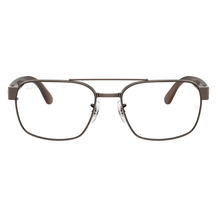 【正規品販売店】度なし1.55レンズ交換+0円 レイバン メガネ フレーム RX3751V 3182 56 58 Ray-Ban レイバン純正レンズ対応 スクエア メタル ツーブリッジ ユニセックス
