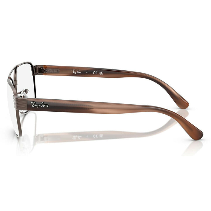 【正規品販売店】度なし1.55レンズ交換+0円 レイバン メガネ フレーム RX3751V 3182 56 58 Ray-Ban レイバン純正レンズ対応 スクエア メタル ツーブリッジ ユニセックス