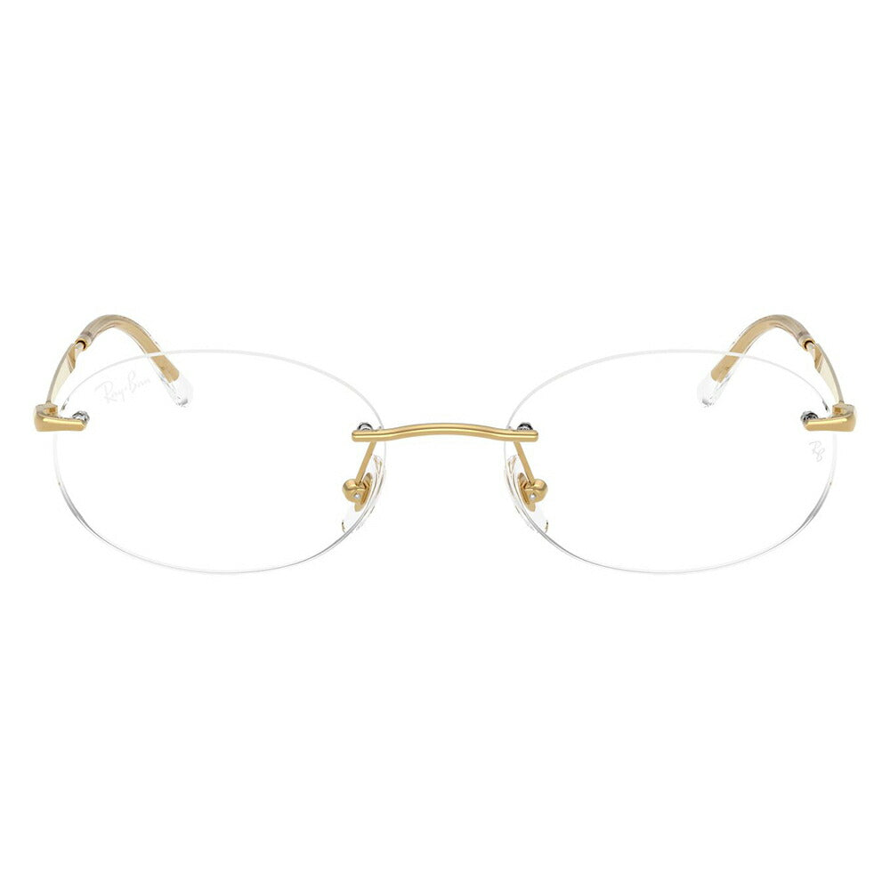 【正規品販売店】度なし1.55レンズ交換+0円 レイバン メガネ フレーム RX3767V 2500 50 52 Ray-Ban レイバン純正レンズ対応 オーバル ツーポイント メタル