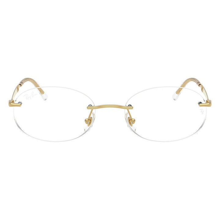 【正規品販売店】度なし1.55レンズ交換+0円 レイバン メガネ フレーム RX3767V 2500 50 52 Ray-Ban レイバン純正レンズ対応 オーバル ツーポイント メタル