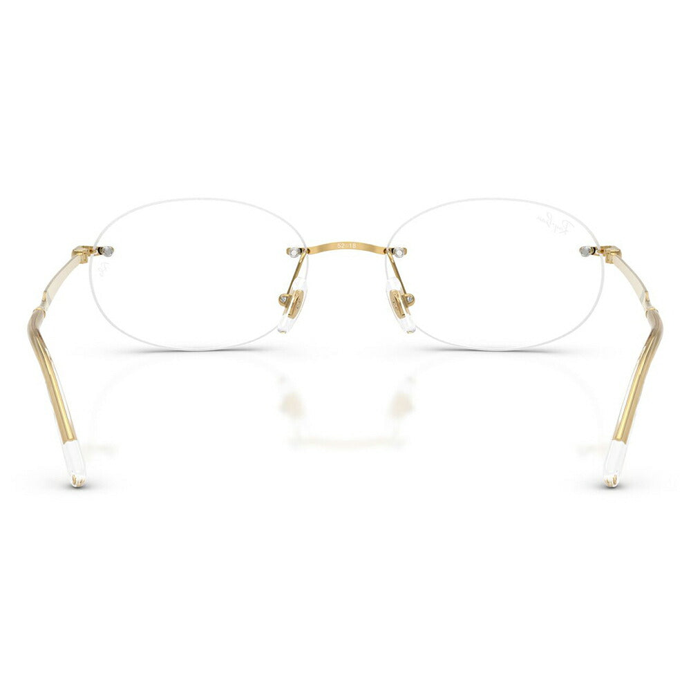 【正規品販売店】度なし1.55レンズ交換+0円 レイバン メガネ フレーム RX3767V 2500 50 52 Ray-Ban レイバン純正レンズ対応 オーバル ツーポイント メタル