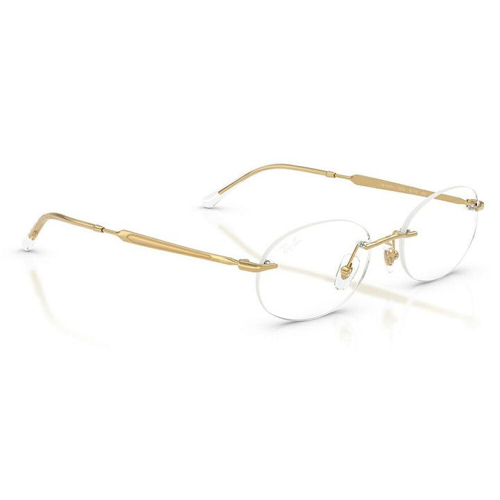 【正規品販売店】度なし1.55レンズ交換+0円 レイバン メガネ フレーム RX3767V 2500 50 52 Ray-Ban レイバン純正レンズ対応 オーバル ツーポイント メタル