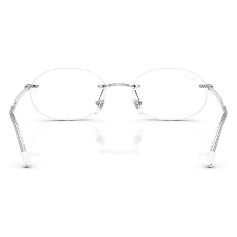 【正規品販売店】度なし1.55レンズ交換+0円 レイバン メガネ フレーム RX3767V 2501 50 52 Ray-Ban レイバン純正レンズ対応 オーバル ツーポイント メタル