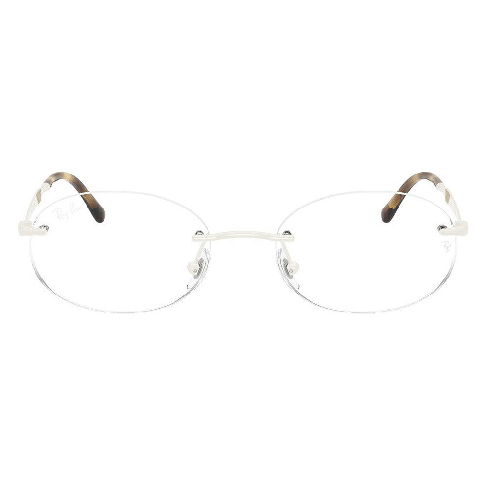 【正規品販売店】度なし1.55レンズ交換+0円 レイバン メガネ フレーム RX3767V 3205 50 52 Ray-Ban レイバン純正レンズ対応 オーバル ツーポイント メタル