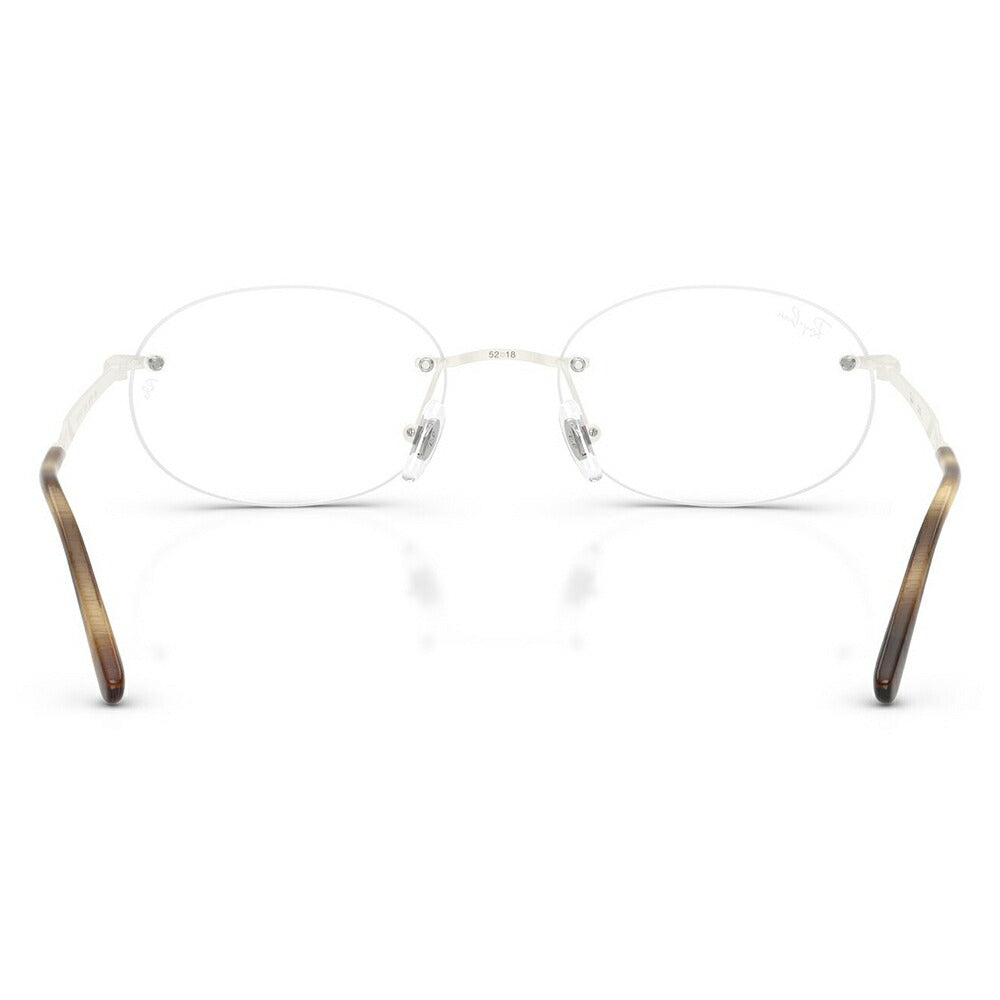 【正規品販売店】度なし1.55レンズ交換+0円 レイバン メガネ フレーム RX3767V 3205 50 52 Ray-Ban レイバン純正レンズ対応 オーバル ツーポイント メタル