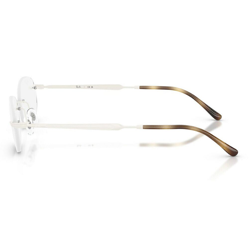 【正規品販売店】度なし1.55レンズ交換+0円 レイバン メガネ フレーム RX3767V 3205 50 52 Ray-Ban レイバン純正レンズ対応 オーバル ツーポイント メタル