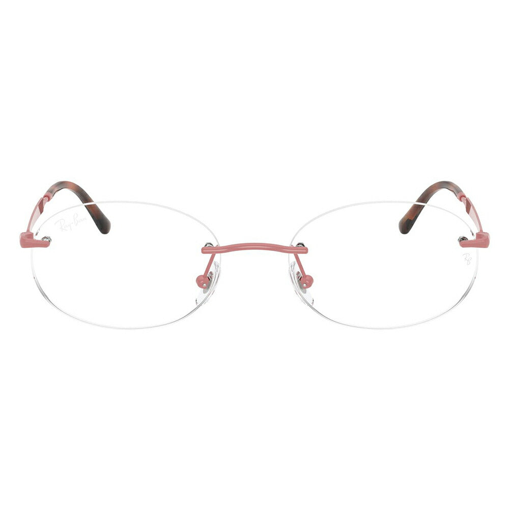 【正規品販売店】度なし1.55レンズ交換+0円 レイバン メガネ フレーム RX3767V 3206 50 52 Ray-Ban レイバン純正レンズ対応 オーバル ツーポイント メタル