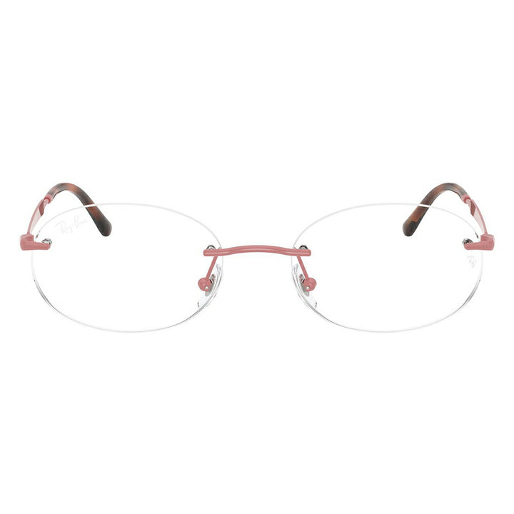 【正規品販売店】度なし1.55レンズ交換+0円 レイバン メガネ フレーム RX3767V 3206 50 52 Ray-Ban レイバン純正レンズ対応 オーバル ツーポイント メタル