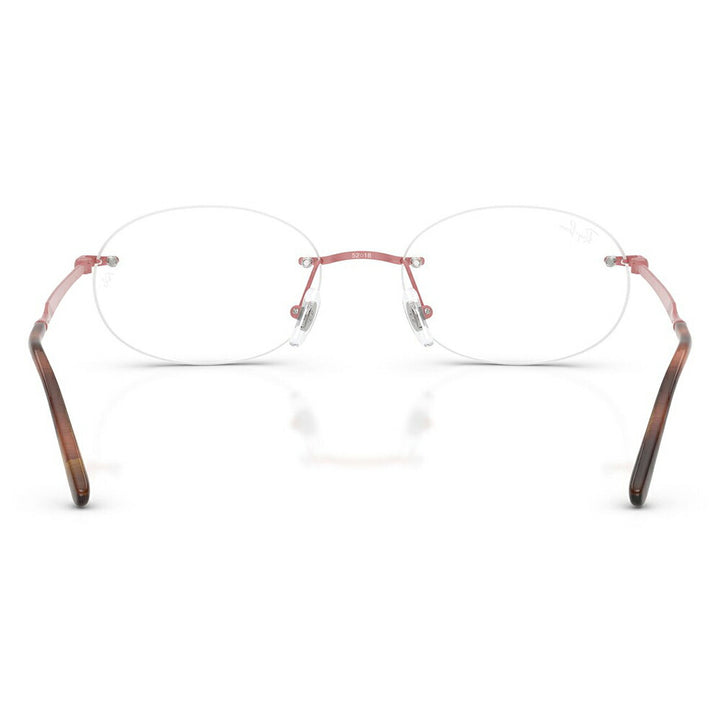 【正規品販売店】度なし1.55レンズ交換+0円 レイバン メガネ フレーム RX3767V 3206 50 52 Ray-Ban レイバン純正レンズ対応 オーバル ツーポイント メタル