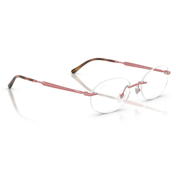 【正規品販売店】度なし1.55レンズ交換+0円 レイバン メガネ フレーム RX3767V 3206 50 52 Ray-Ban レイバン純正レンズ対応 オーバル ツーポイント メタル