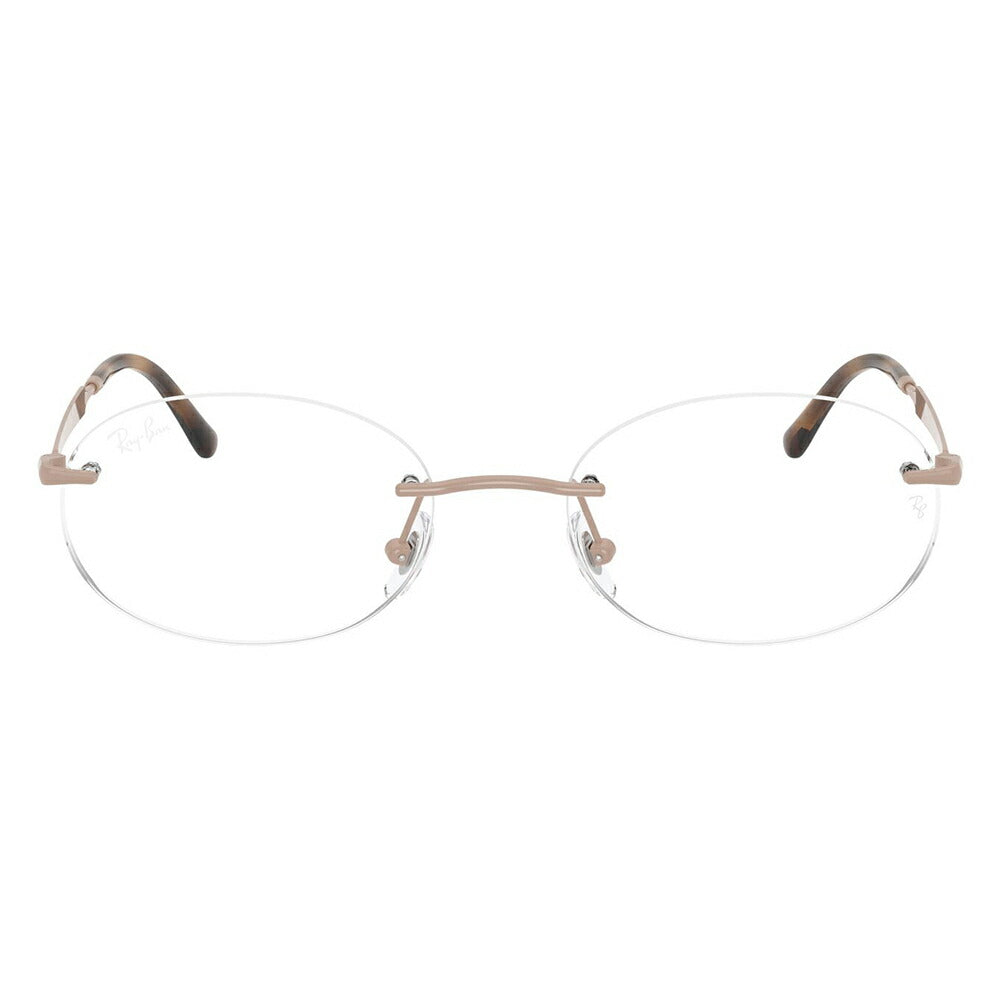 【正規品販売店】度なし1.55レンズ交換+0円 レイバン メガネ フレーム RX3767V 3207 50 52 Ray-Ban レイバン純正レンズ対応 オーバル ツーポイント メタル