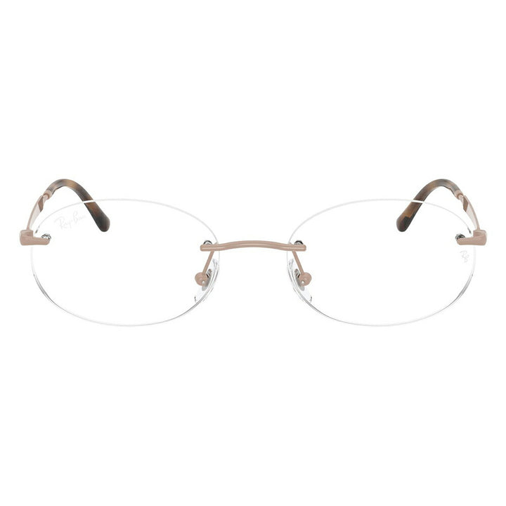 【正規品販売店】度なし1.55レンズ交換+0円 レイバン メガネ フレーム RX3767V 3207 50 52 Ray-Ban レイバン純正レンズ対応 オーバル ツーポイント メタル