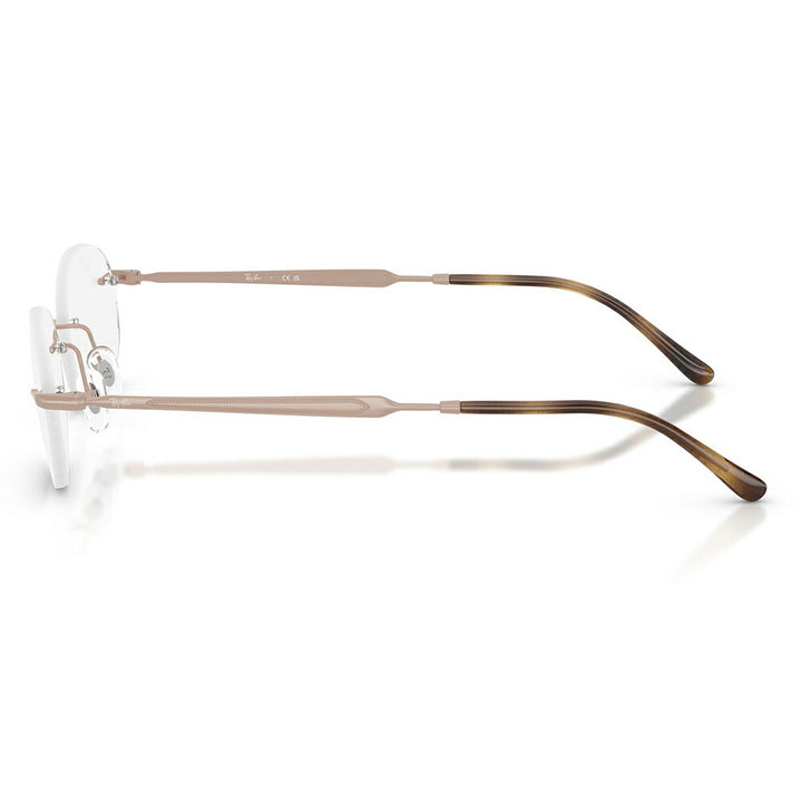 【正規品販売店】度なし1.55レンズ交換+0円 レイバン メガネ フレーム RX3767V 3207 50 52 Ray-Ban レイバン純正レンズ対応 オーバル ツーポイント メタル