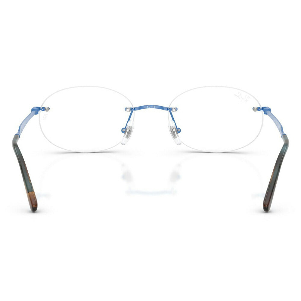 【正規品販売店】度なし1.55レンズ交換+0円 レイバン メガネ フレーム RX3767V 3208 50 52 Ray-Ban レイバン純正レンズ対応 オーバル ツーポイント メタル