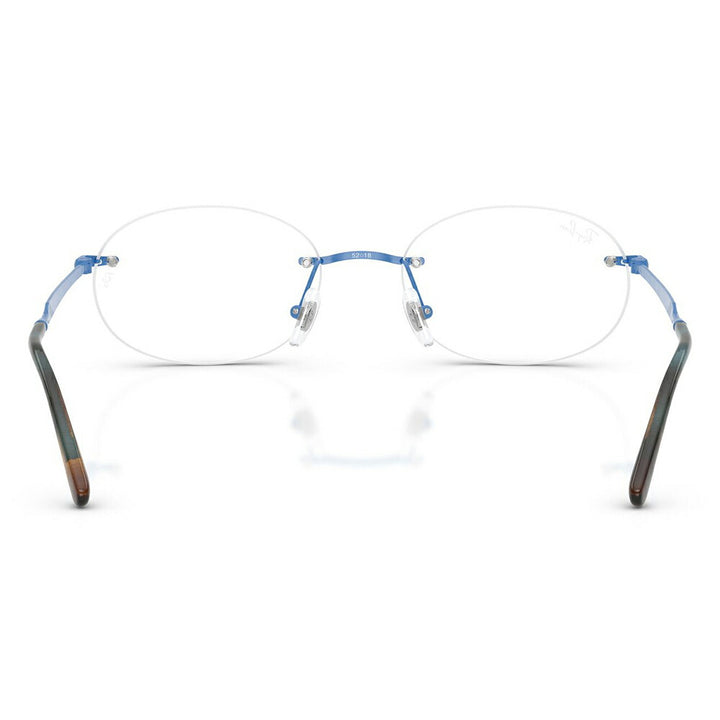 【正規品販売店】度なし1.55レンズ交換+0円 レイバン メガネ フレーム RX3767V 3208 50 52 Ray-Ban レイバン純正レンズ対応 オーバル ツーポイント メタル
