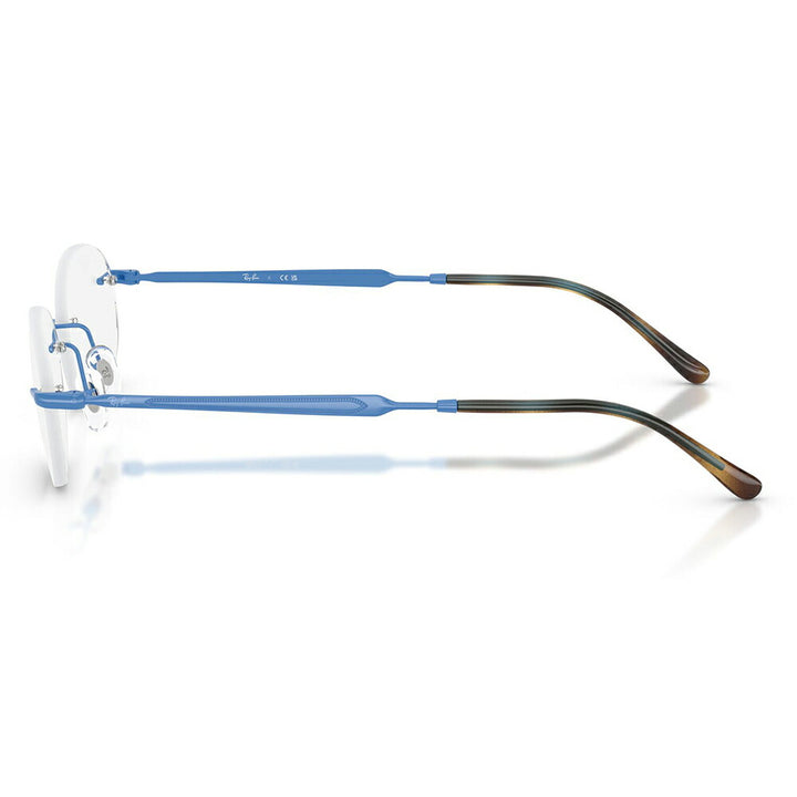 【正規品販売店】度なし1.55レンズ交換+0円 レイバン メガネ フレーム RX3767V 3208 50 52 Ray-Ban レイバン純正レンズ対応 オーバル ツーポイント メタル