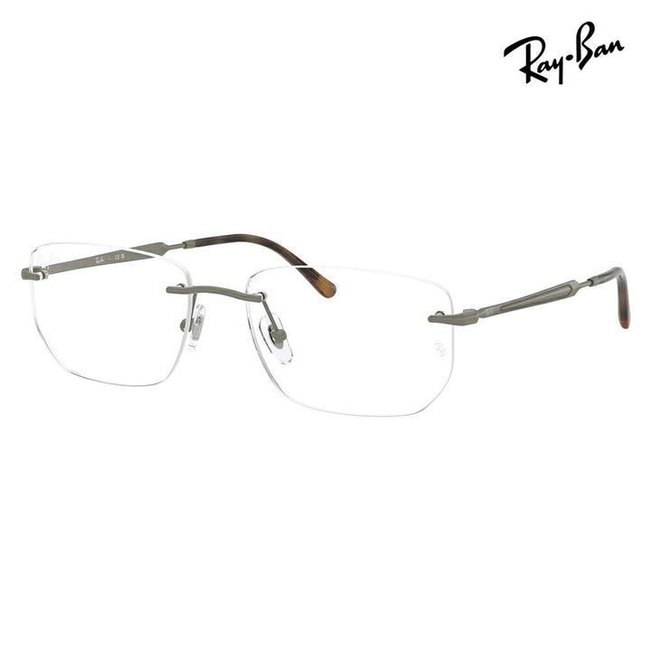 【正規品販売店】度なし1.55レンズ交換+0円 レイバン メガネ フレーム RX3768V 3201 54 56 Ray-Ban レイバン純正レンズ対応 多角形 ツーポイント メタル