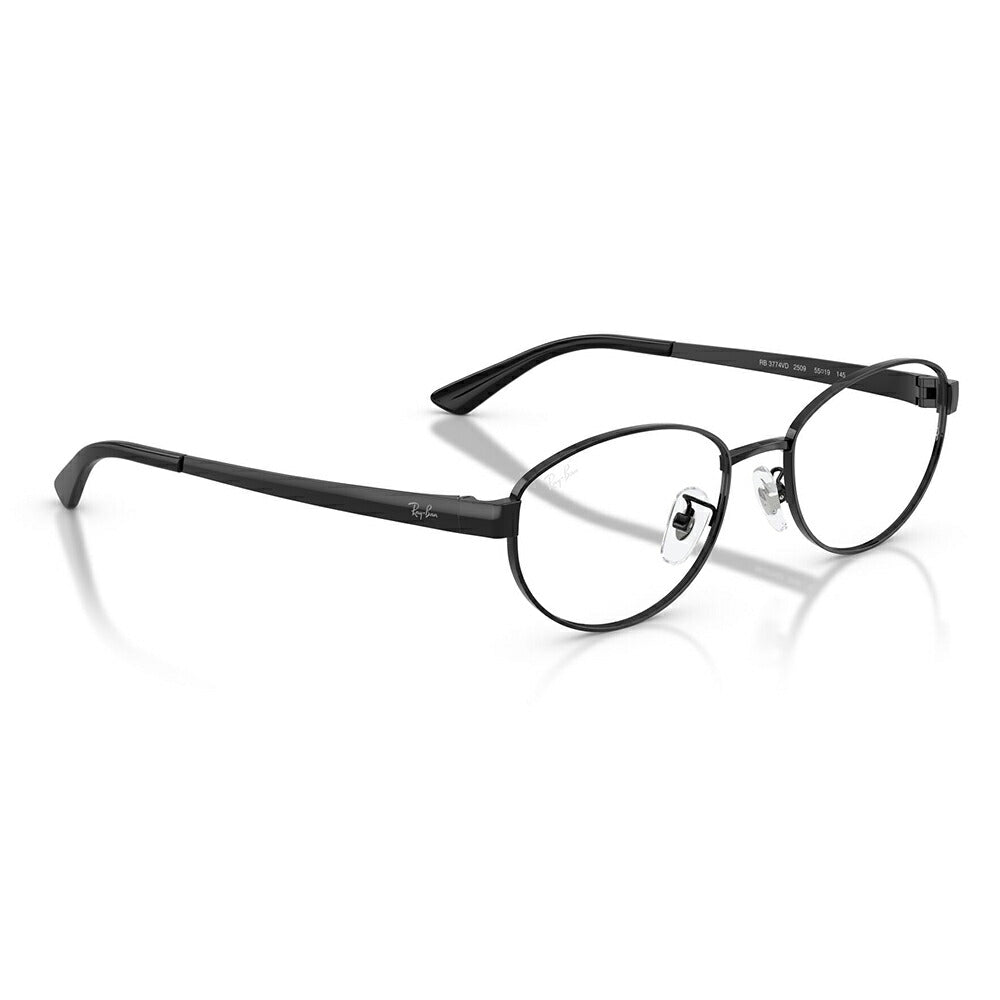 【正規品販売店】度なし1.55レンズ交換+0円 レイバン メガネ フレーム RX3774VD 2509 55 Ray-Ban レイバン純正レンズ対応 アジアンデザイン ローブリッジフィット メタル オーバル メンズ レディース 伊達メガネ 眼鏡