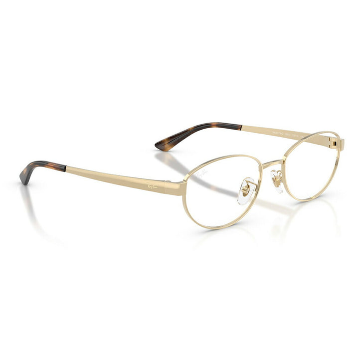 【正規品販売店】度なし1.55レンズ交換+0円 レイバン メガネ フレーム RX3774VD 2993 55 Ray-Ban レイバン純正レンズ対応 アジアンデザイン ローブリッジフィット メタル オーバル メンズ レディース 伊達メガネ 眼鏡