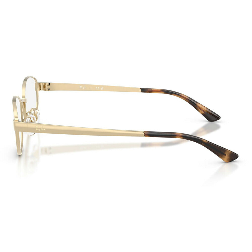 【正規品販売店】度なし1.55レンズ交換+0円 レイバン メガネ フレーム RX3774VD 2993 55 Ray-Ban レイバン純正レンズ対応 アジアンデザイン ローブリッジフィット メタル オーバル メンズ レディース 伊達メガネ 眼鏡
