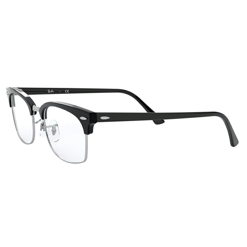 【アウトレット】度なし1.55レンズ交換+0円 レイバン メガネ フレーム RX3916V 2000 50 52 Ray-Ban レイバン純正レンズ対応クラブマスター CLUBMASTER SQUARE OPTICS メタル ブロー スクエア