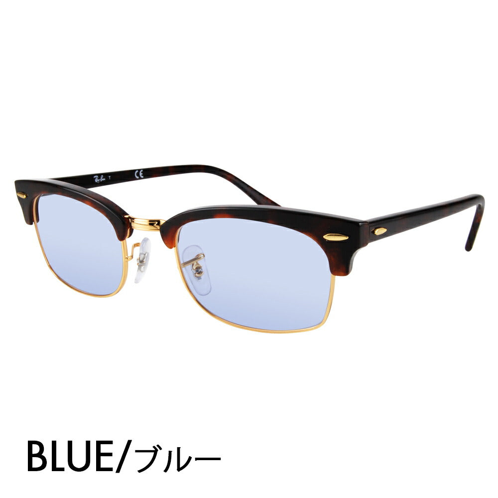 【正规品贩売店】reiban メガネ furemu sangurasu kaラーrenzuzetto RX3916V 8058 50 52 Ray-Ban kurabumasuta CLUBMASTER SQUARE OPTICS メタルブロー sukuea 