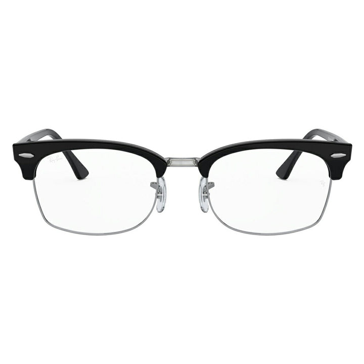 【正規品販売店】度なし1.55レンズ交換+0円 レイバン メガネ フレーム RX3916VF 2000 55 Ray-Ban レイバン純正レンズ対応 クラブマスター CLUBMASTER SQUARE OPTICS メタル ブロー スクエア