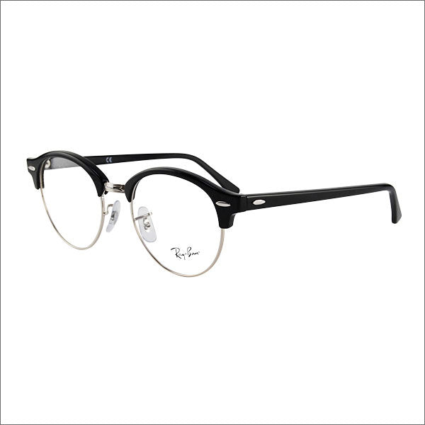 【アウトレット】度なし1.55レンズ交換+0円 レイバン クラブラウンド メガネ フレーム RX4246V 2000 49 Ray-Ban レイバン純正レンズ対応 CLUBROUND