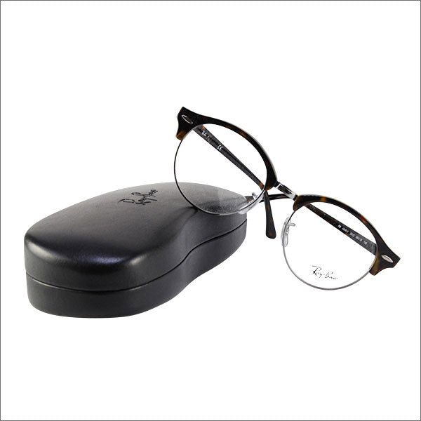 【正规品贩售売店】reiban kuraburaウンド メガネ fureーム サngugurasu 老眼镜セットRX4246V 2012 49 Ray-Ban CLUBROUND shiniagurasu riodengugurasu読书 マホ ブルーライトカット変更可