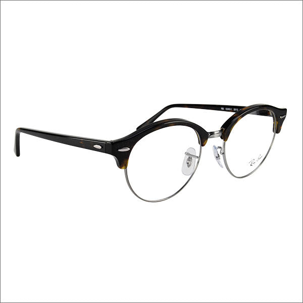 【aウtoretto】度なし1.55renzu交换+0円 reyban kurapaburaウンド メガネ fureーmu RX4246V 2012 49 Ray-Ban reyan 纯正 renzu対応 CLUBROUND 