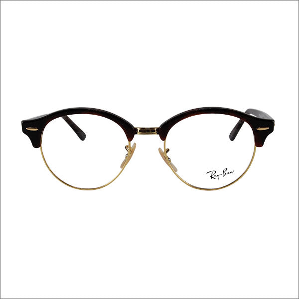 【アウトレット】レイバン クラブラウンド メガネ フレーム サングラス 老眼鏡セットRX4246V 2372 49 Ray-Ban CLUBROUND シニアグラス リーディンググラス 読書 スマホ ブルーライトカット変更可