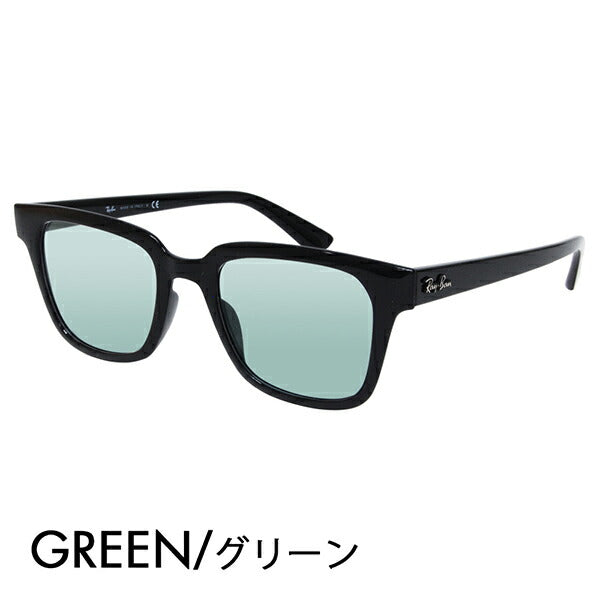 [Authorized Retailer] Ray-Ban Glasses Frame Sunglasses Color Lens Set RX4323VF 2000 51 Ray-Ban Square Full Fit Model Cell 