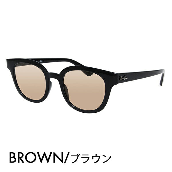 [Recommended Price] Ray-Ban Glasses Frame Sunglasses Color Lens Set RX4324VF 2000 50 Ray-Ban Round Full Fit Model Cell 