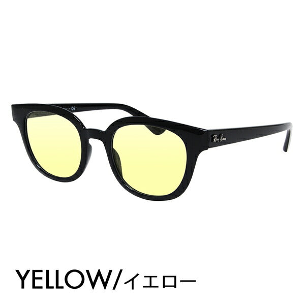 [Recommended Price] Ray-Ban Glasses Frame Sunglasses Color Lens Set RX4324VF 2000 50 Ray-Ban Round Full Fit Model Cell 