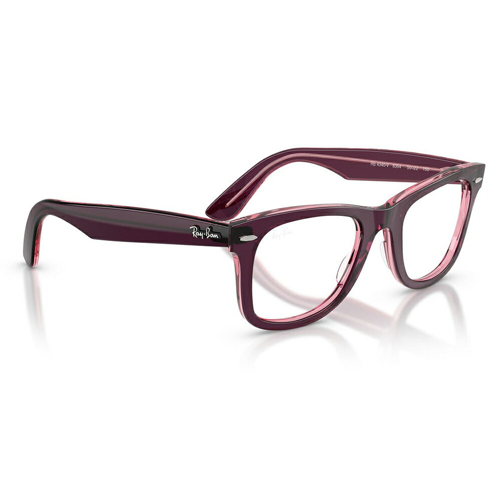 【正規品販売店】度なし1.55レンズ交換+0円 レイバン メガネ フレーム RX4340V 8364 50 Ray-Ban WAYFARER EASE ウェイファーラーイーズ ユニセックス