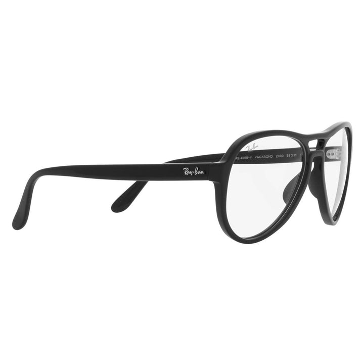 [Outlet] Non-prescription 1.55 lens replacement +0 yen Ray-Ban glasses frame RX4355V 2000 55 58 Ray-Ban Ray-Ban genuine lens compatible VAGABOND Vagabond Teardrop 