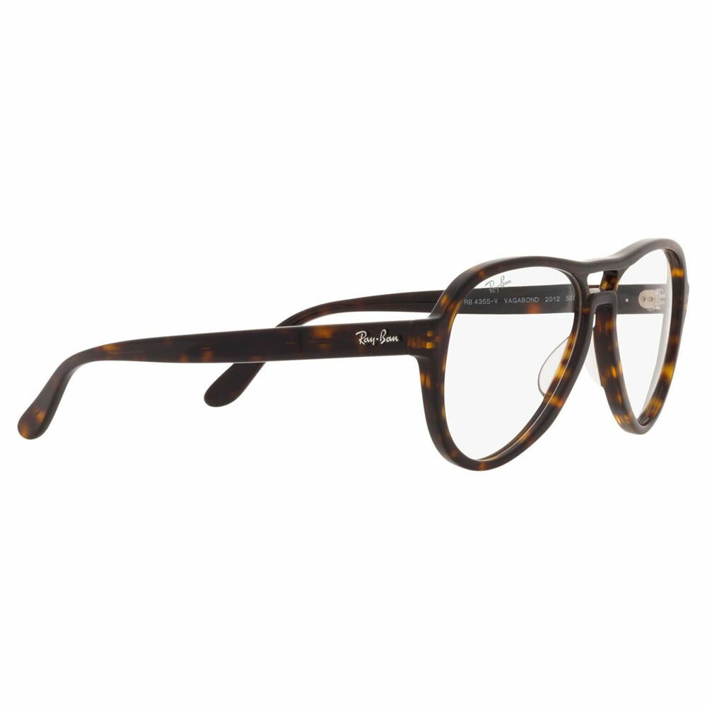 [Outlet] Non-prescription 1.55 lens replacement +0 yen Ray-Ban glasses frame RX4355V 2012 55 58 Ray-Ban Ray-Ban genuine lens compatible VAGABOND Vagabond Teardrop 