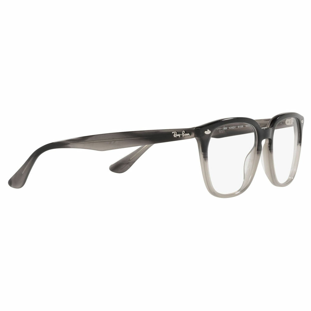 【オススメ価格】度なし1.55レンズ交換+0円 レイバン メガネ フレーム RX4362VF 8106 53 Ray-Ban フルフィット スクエア カジュアル クラシック