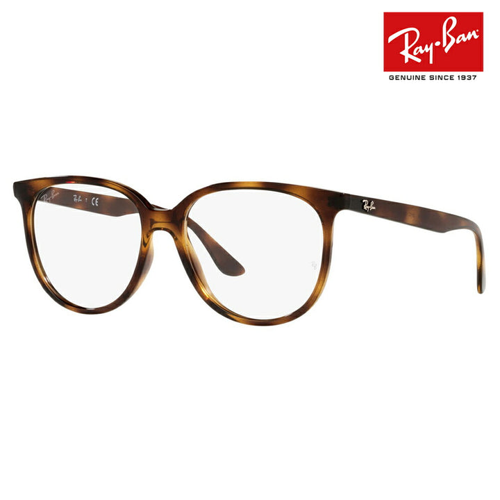 [Outlet] Non-prescription 1.55 lens replacement +0 yen Ray-Ban glasses frame RX4378VF 2012 54 Ray-Ban Ray-Ban genuine lens compatible Full fit model Round Wellington Fashion glasses Glasses for women 