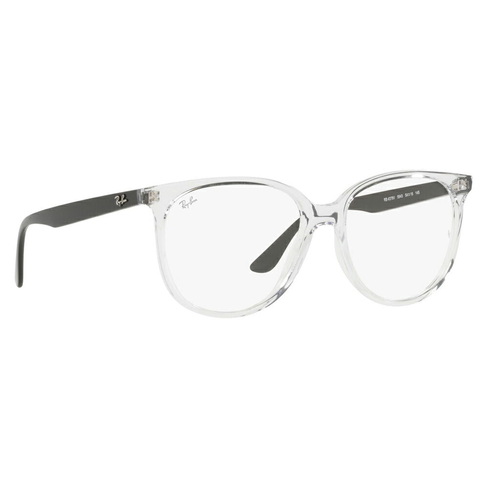 【正規品販売店】度なし1.55レンズ交換+0円レイバン メガネ フレーム RX4378VF 5943 54 Ray-Ban レイバン純正レンズ対応 フルフィットモデル ラウンド ウェリントン　伊達眼鏡 メガネ  レディース