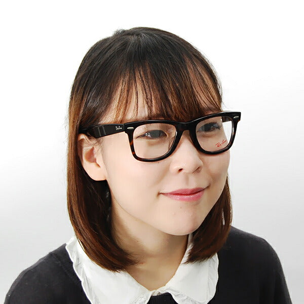 [Authorized Retailer] Ray-Ban Wayfarer Glasses Frame Sunglasses Polarized Lens Set RX5121F 2012 50 Ray-Ban Full Fit Model 