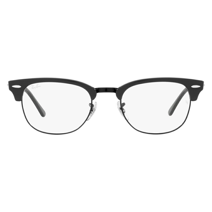 【正规品贩售売店】度なし1.55renzu交换+0円 reneban メガネ fureーム RX5154 8232 49 51 Ray-Ban reyan 纯正 renzu対応 CLUBMASTER kurabumasutaメタル サーモント ブロー 伊达メガネ 眼镜