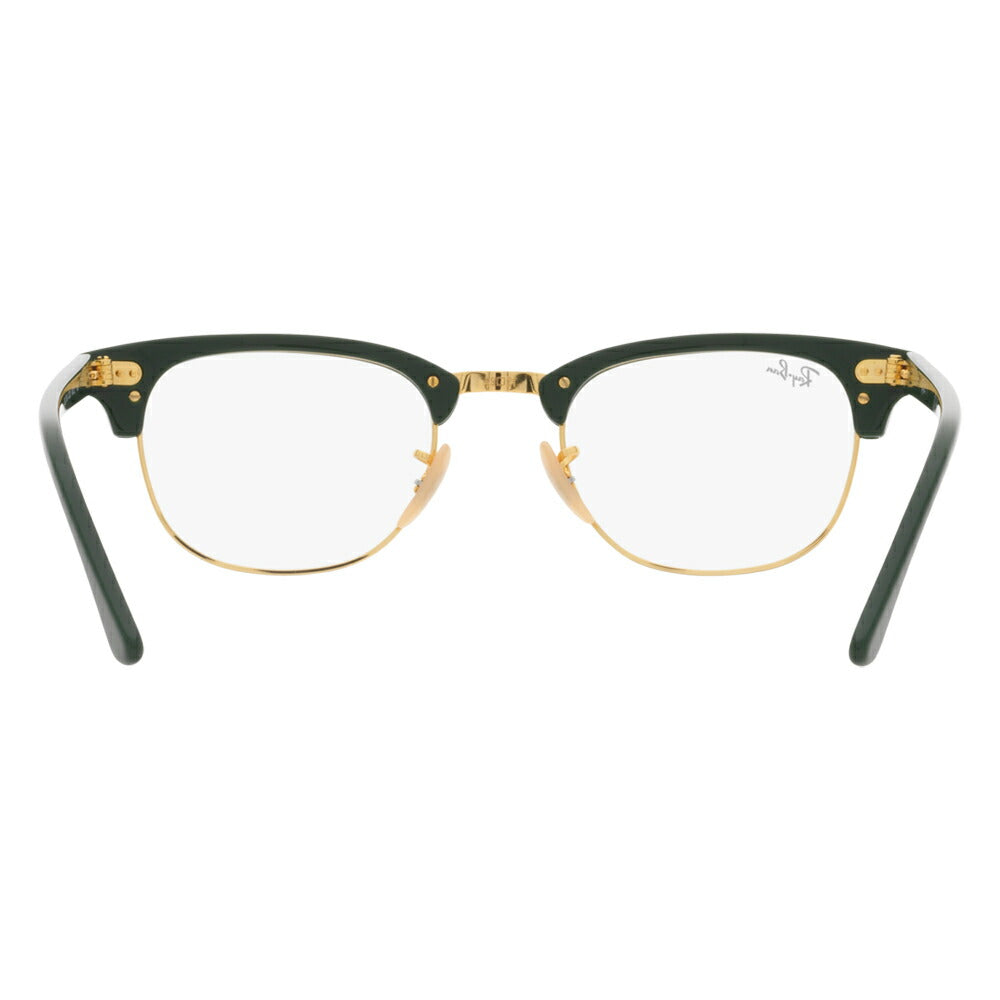 [Authentic Retailer] Non-prescription 1.55 lens replacement +0 yen Ray-Ban glasses frame RX5154 8233 49 51 Ray-Ban Ray-Ban genuine lens compatible CLUBMASTER Clubmaster Metal Thermont Brow Fashion glasses Eyeglasses 