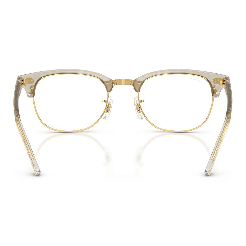 【正規品販売店】度なし1.55レンズ交換+0円 レイバン メガネ フレーム RX5154 8291 51 53 Ray-Ban レイバン純正レンズ対応 CLUBMASTER クラブマスター メタル サーモント ブロー 紫外線 伊達メガネ 眼鏡