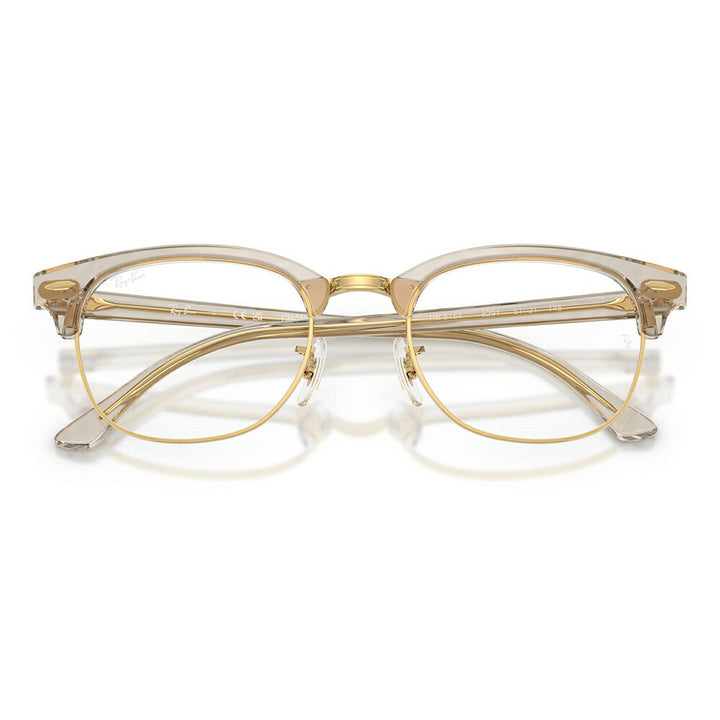 【正規品販売店】度なし1.55レンズ交換+0円 レイバン メガネ フレーム RX5154 8291 51 53 Ray-Ban レイバン純正レンズ対応 CLUBMASTER クラブマスター メタル サーモント ブロー 紫外線 伊達メガネ 眼鏡