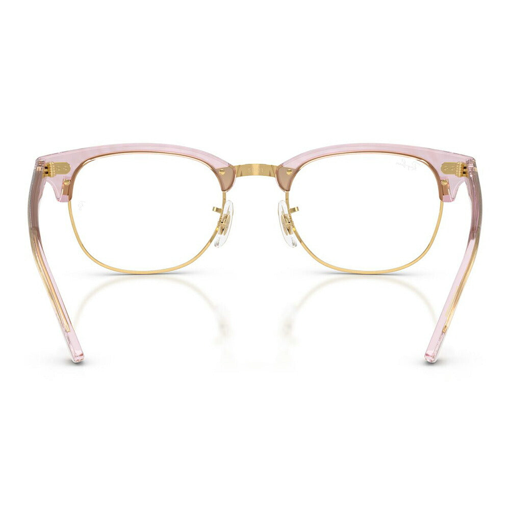 【正規品販売店】度なし1.55レンズ交換+0円 レイバン メガネ フレーム RX5154 8292 51 53 Ray-Ban レイバン純正レンズ対応 CLUBMASTER クラブマスター メタル サーモント ブロー 紫外線 伊達メガネ 眼鏡